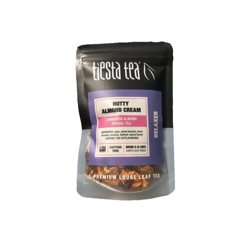 Tiesta Tea - Nutty Almond Cream Loose Leaf Cinnamon Almond Herbal Tea Non-Caf...